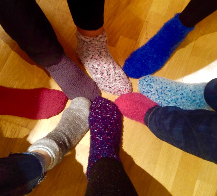 hygge party cosy socks